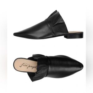 Free People Leather Mules
